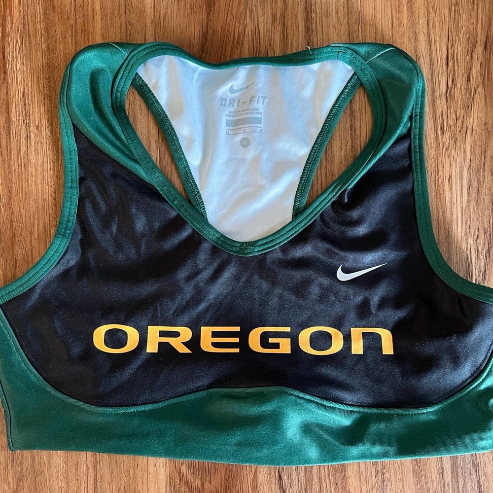 Oregon Duck Nike Sports Bra